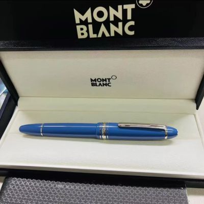 MONTBLANC Da Ban 146 Glacier Series Resin Copper Piston Ink Signature Pen Water Pen Pen Ink Pen